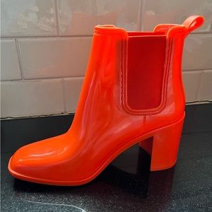 Jeffery Campbell Hurricane boot - orange size 7